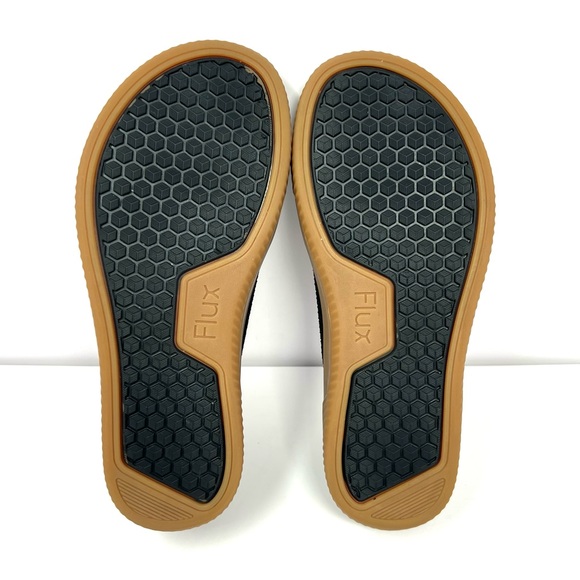 Flux Women’s Adapt Trainer Minimalist Barefoot Athletic Shoe Sz 9 Black Knit Gum - Picture 6 of 8